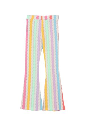 Multicolored cotton blend pants SAINT BARTH KIDS | GWEN00400534F